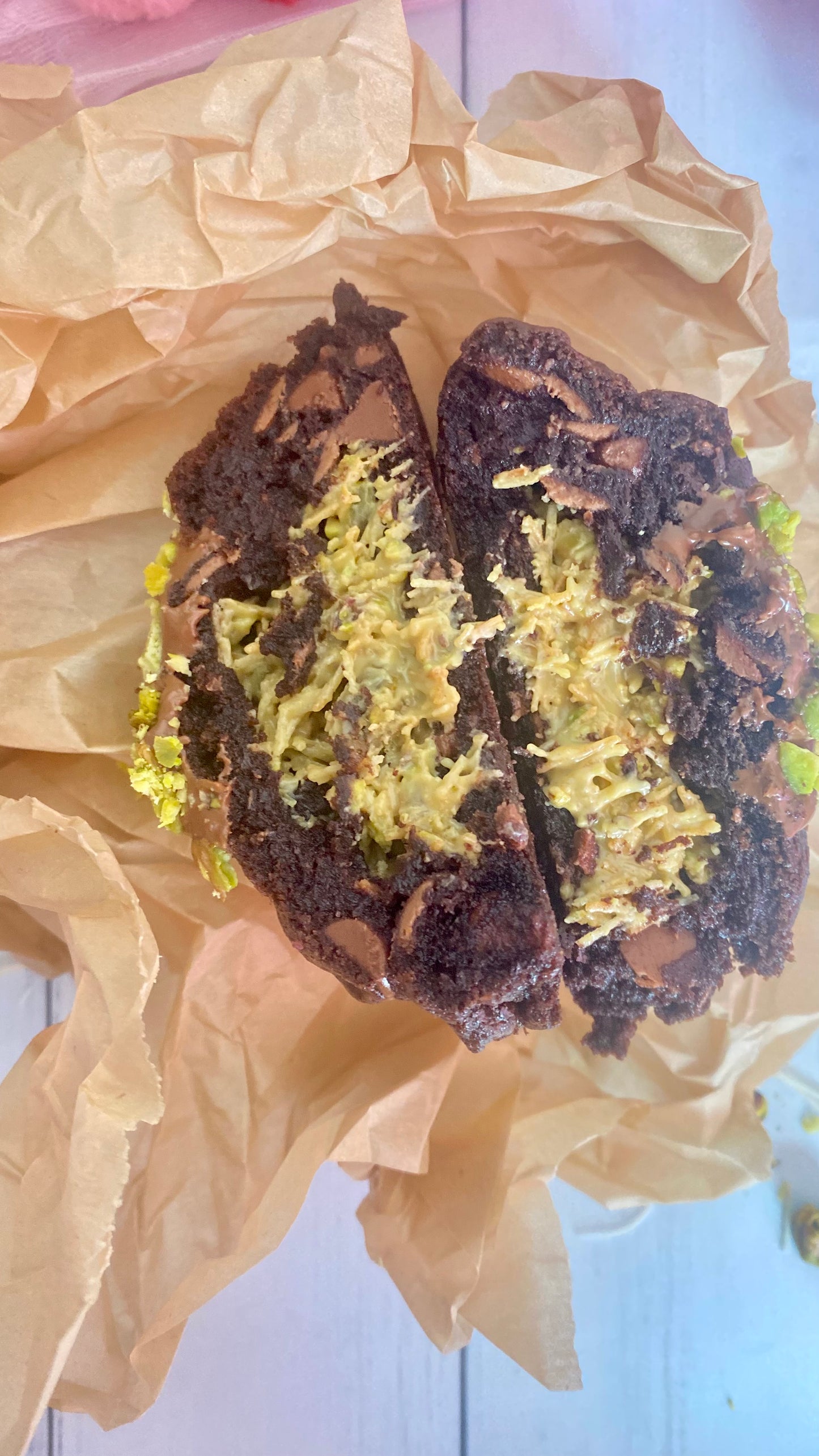 Double Chocolate Dubai Cookie