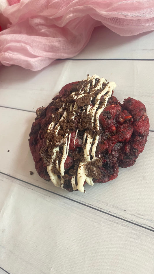 Ruby Red Velvet Oreo Cookie