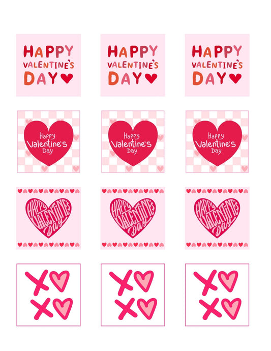 Valentines Day Printable Tags